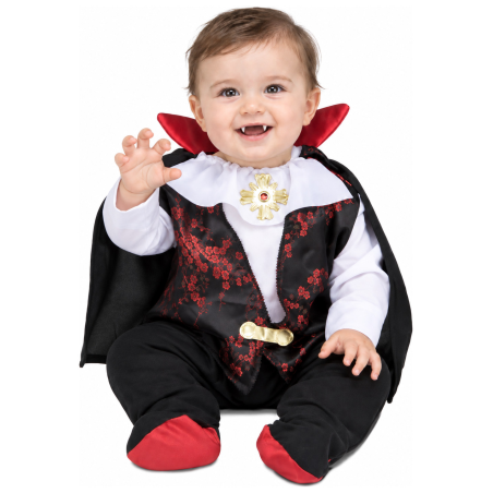 Disfraz de Vampiro Clasico para Bebe - Disfraces Halloween Vampiros - Disfraces de Vampiros y Vampiresas para Bebes