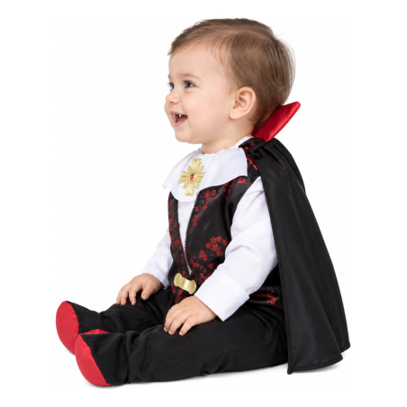 Disfraz de Vampiro Clasico para Bebe - Disfraces Halloween Vampiros - Disfraces de Vampiros y Vampiresas para Bebes