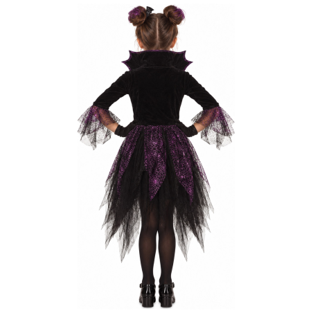 Disfraz de Vampiresa Murcielago para Niña - Disfraces Halloween Vampiros - Disfraces de Vampiresas y Goticas para Niñas