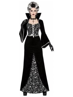 Disfraz de Vampiresa Gotica para Mujer - Disfraces Halloween Vampiros - Disfraces de Vampiresas y goticas para Mujer