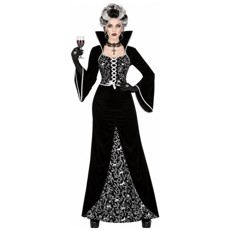 Disfraz de Vampiresa Gotica para Mujer - Disfraces Halloween Vampiros - Disfraces de Vampiresas y goticas para Mujer