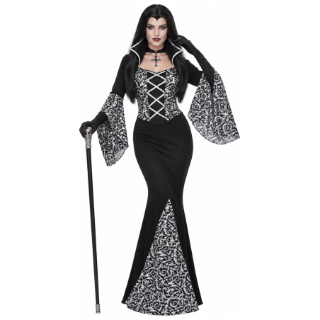 Disfraz de Vampiresa Gotica para Mujer - Disfraces Halloween Vampiros - Disfraces de Vampiresas y goticas para Mujer