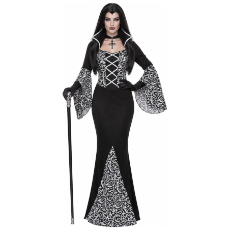 Disfraz de Vampiresa Gotica para Mujer - Disfraces Halloween Vampiros - Disfraces de Vampiresas y goticas para Mujer