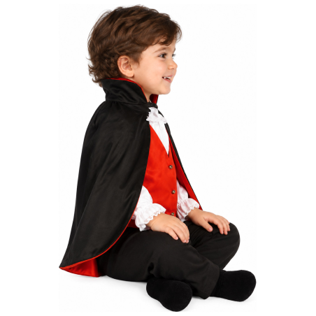 Disfraz de Vampiro Clasico para Bebe - Disfraces Halloween Vampiros - Disfraces de Vampiros y Vampiresas para Bebes