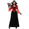 Disfraz de Vampiresa Gotica Roja para Mujer - Disfraces Halloween Vampiros - Disfraces de Vampiresas y goticas para Mujer
