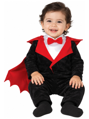 Disfraz de Vampiro Clasico para Bebe - Disfraces Halloween Vampiros - Disfraces de Vampiros y Vampiresas para Bebes