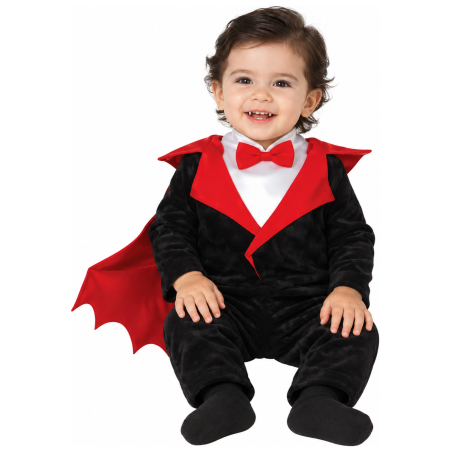 Disfraz de Vampiro Clasico para Bebe - Disfraces Halloween Vampiros - Disfraces de Vampiros y Vampiresas para Bebes