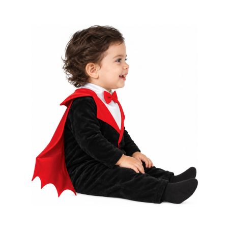 Disfraz de Vampiro Clasico para Bebe - Disfraces Halloween Vampiros - Disfraces de Vampiros y Vampiresas para Bebes