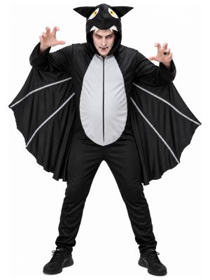 Disfraz de Vampiro Murcielago para Hombre - Disfraces Halloween Vampiros - Disfraces de Vampiros y Goticos para Hombre