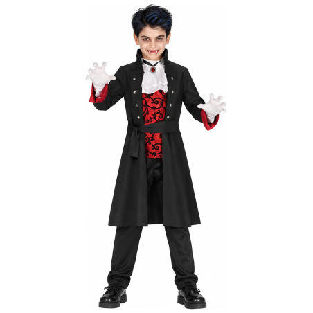 Disfraz de Vampiro Gotico para Niño - Disfraces Halloween Vampiros - Disfraces de Vampiros y Goticos para Niños