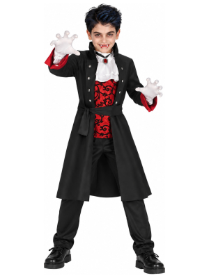 Disfraz de Vampiro Gotico para Niño - Disfraces Halloween Vampiros - Disfraces de Vampiros y Goticos para Niños
