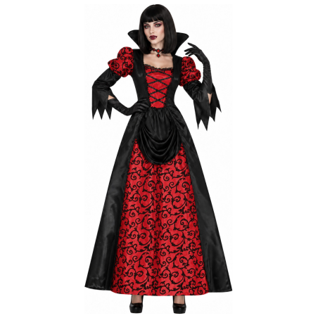 Disfraz de Vampiresa Gotica Roja para Mujer - Disfraces Halloween Vampiros - Disfraces de Vampiresas y goticas para Mujer