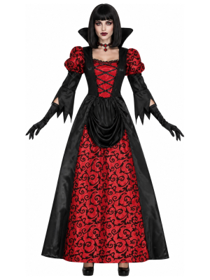 Vestit De Vampir Gòtic Vermell