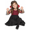Disfraz de Vampiresa Clasica para Bebe - Disfraces Halloween Vampiros - Disfraces de Vampiros y Vampiresas para Bebes