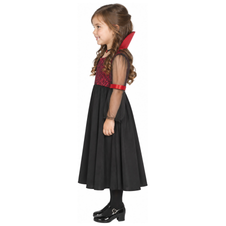 Disfraz de Vampiresa Clasica para Bebe - Disfraces Halloween Vampiros - Disfraces de Vampiros y Vampiresas para Bebes