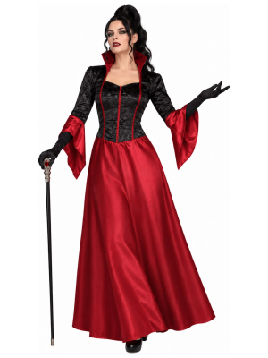 Disfraz de Vampiresa Condesa para Mujer - Disfraces Halloween Vampiros - Disfraces de Vampiresas y goticas para Mujer