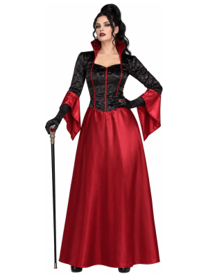 Disfraz de Vampiresa Condesa para Mujer - Disfraces Halloween Vampiros - Disfraces de Vampiresas y goticas para Mujer
