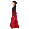 Disfraz de Vampiresa Burdeos para Niña - Disfraces Halloween Vampiros - Disfraces de Vampiresas y Goticas para Niñas