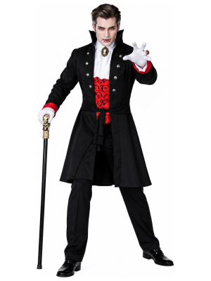 Disfraz de Vampiro Clásico para Hombre - Disfraces Halloween Vampiros - Disfraces de Vampiros y Goticos para Hombre