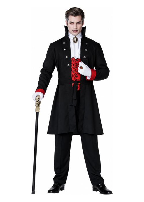 Disfraz de Vampiro Clásico para Hombre - Disfraces Halloween Vampiros - Disfraces de Vampiros y Goticos para Hombre