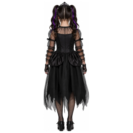 Disfraz de Vampiresa Gotica para Niña - Disfraces Halloween Vampiros - Disfraces de Vampiresas y Goticas para Niñas