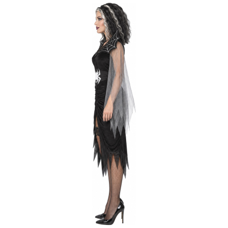 Disfraz de Vampiresa Araña para Mujer - Disfraces Halloween Vampiros - Disfraces de Vampiresas y goticas para Mujer