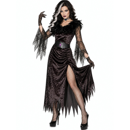 Disfraz de Vampiresa Gotica para Mujer - Disfraces Halloween Vampiros - Disfraces de Vampiresas y goticas para Mujer