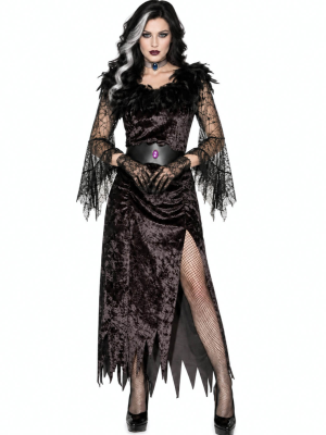Disfraz de Vampiresa Gotica para Mujer - Disfraces Halloween Vampiros - Disfraces de Vampiresas y goticas para Mujer