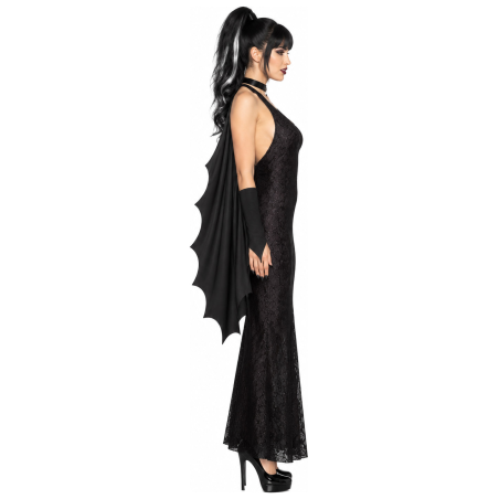 Disfraz de Vampiresa con Alas para Mujer - Disfraces Halloween Vampiros - Disfraces de Vampiresas y goticas para Mujer