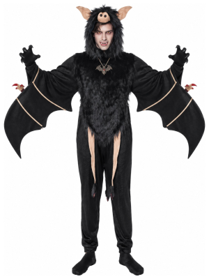 Disfraz de Vampiro Murcielago para Hombre - Disfraces Halloween Vampiros - Disfraces de Vampiros y Goticos para Hombre