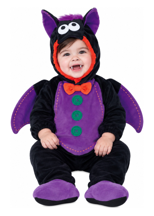Disfraz De Murcielago Baby Morado