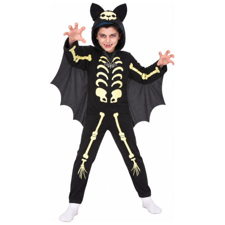 Disfraz de Vampiro Murcielago para Niño - Disfraces Halloween Vampiros - Disfraces de Vampiros y Goticos para Niños