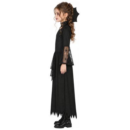 Disfraz de Vampiresa Araña para Niña - Disfraces Halloween Vampiros - Disfraces de Vampiresas y Goticas para Niñas