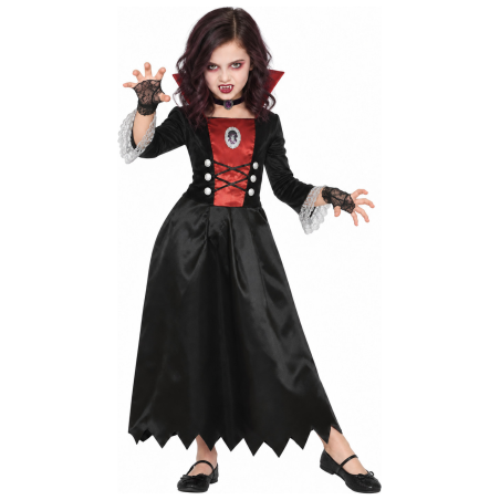 Disfraz De Vampiresa Camafeo Infantil