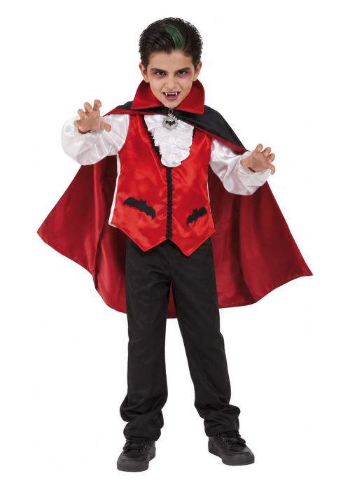 Disfraz De Vampiro Conde Dracula Infantil