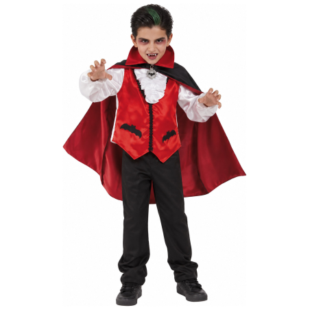 Disfraz De Vampiro Conde Dracula Infantil
