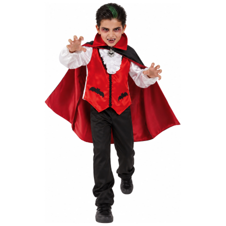 Disfraz De Vampiro Conde Dracula Infantil