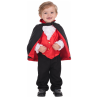 Disfraz de Vampiro Clasico Rojo para Bebe - Disfraces Halloween Vampiros - Disfraces de Vampiros y Vampiresas para Bebes