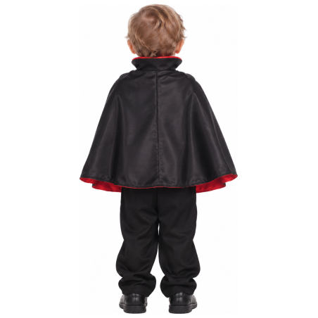Disfraz De Dracula Rojo Bebe