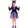 Disfraz de Vampiresa Murcielago para Niña - Disfraces Halloween Vampiros - Disfraces de Vampiresas y Goticas para Niñas