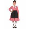Conjunto Casera Cuadros Rojo infantil - Trajes Regionales - Conjuntos y Trajes Regionales Niña