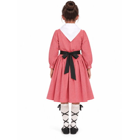 Conjunto Casera Cuadros Rojo infantil - Trajes Regionales - Conjuntos y Trajes Regionales Niña