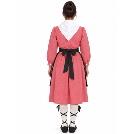 Traje de Casera Infantil Rojo | Traje Regional Vasco