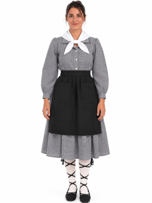 Traje de Casera Infantil Rojo | Traje Regional Vasco