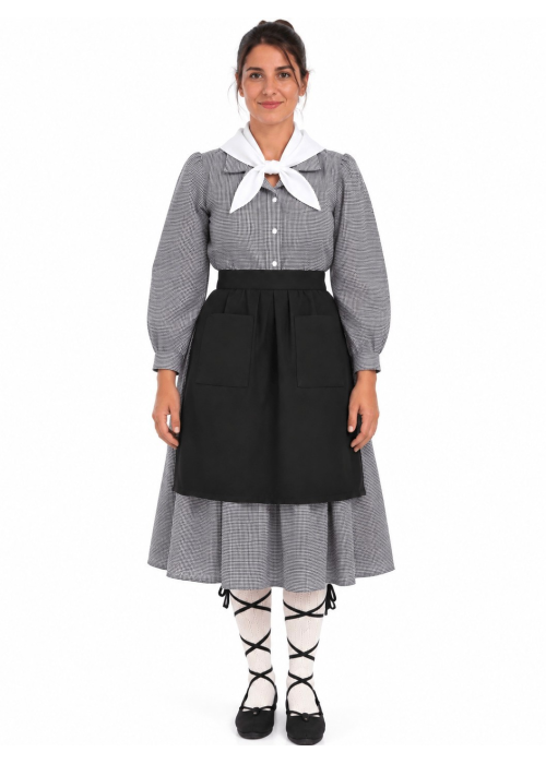 Traje de Casera Infantil Rojo | Traje Regional Vasco
