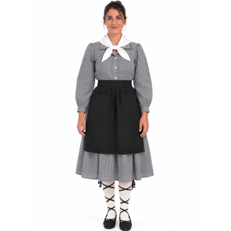 Traje de Casera Infantil Rojo | Traje Regional Vasco