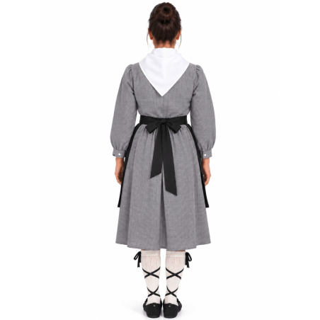 Traje de Casera Infantil Rojo | Traje Regional Vasco