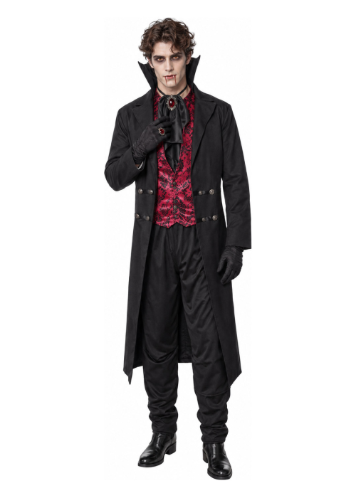 Disfraz de Vampiro Clásico para Hombre - Disfraces Halloween Vampiros - Disfraces de Vampiros y Goticos para Hombre