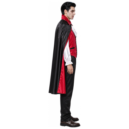 Disfraz de Vampiro Clásico para Hombre - Disfraces Halloween Vampiros - Disfraces de Vampiros y Goticos para Hombre