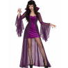 Disfraz de Vampiresa Morado para Mujer - Disfraces Halloween Vampiros - Disfraces de Vampiresas y goticas para Mujer